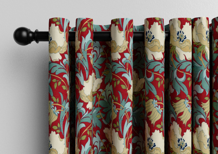 Art Deco, Cherry - Made to Measure Curtains - Image 12